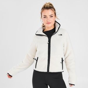 THE NORTH FACE DUNRAVEN SHERPA CROP JACKET